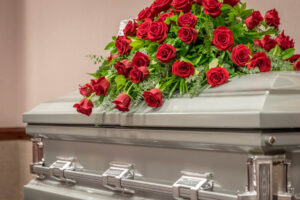 kwiaty i wience na pogrzeb